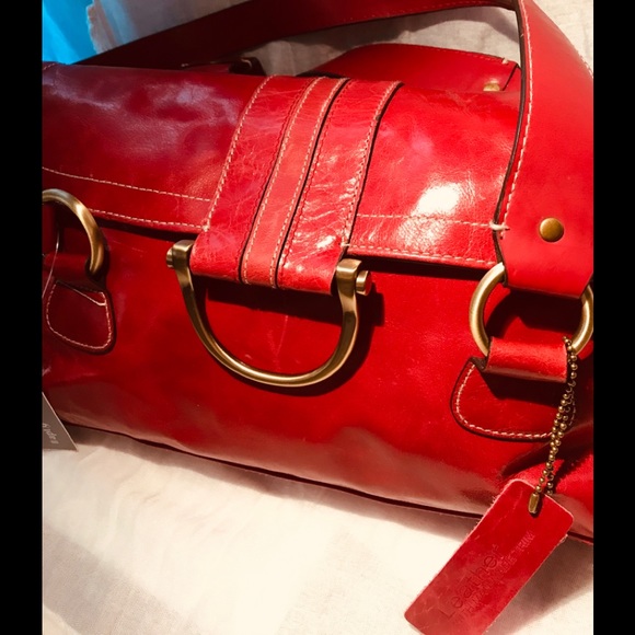 Apt. 9 NWT red leather shoulder bag - Picture 3 of 7